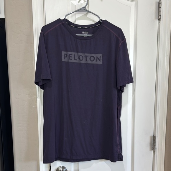 Peloton Purple Short Sleeve Athletic Tee - Picture 1 of 4